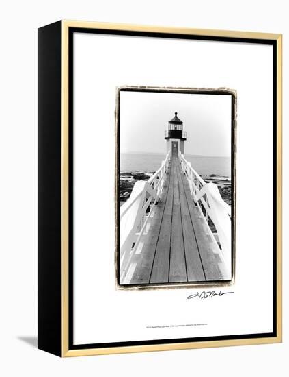 Marshall Point Light, Maine-Laura Denardo-Framed Stretched Canvas