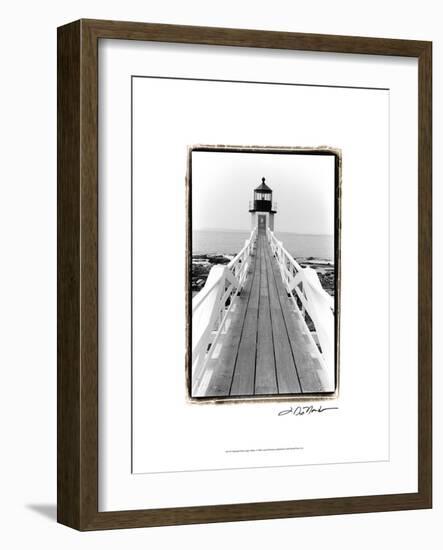 Marshall Point Light, Maine-Laura Denardo-Framed Premium Giclee Print