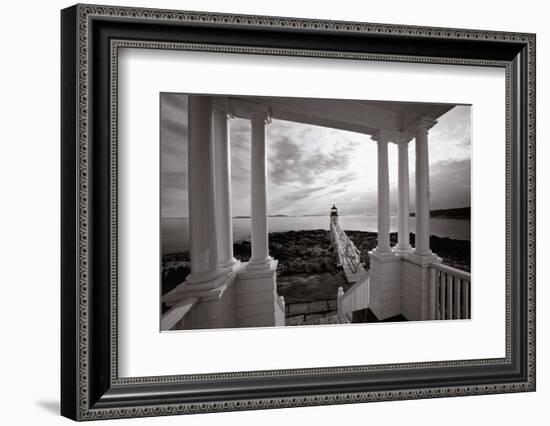 Marshall Point Light, Maine-George Oze-Framed Photographic Print