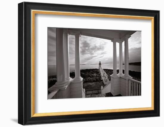 Marshall Point Light, Maine-George Oze-Framed Photographic Print