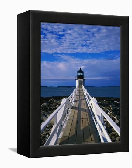 Marshall Point Lighthouse-James Randklev-Framed Premier Image Canvas