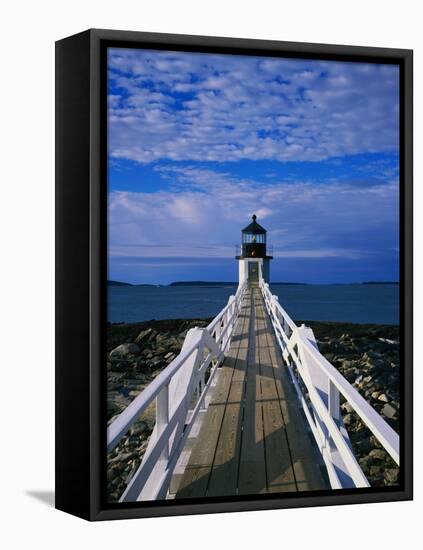 Marshall Point Lighthouse-James Randklev-Framed Premier Image Canvas