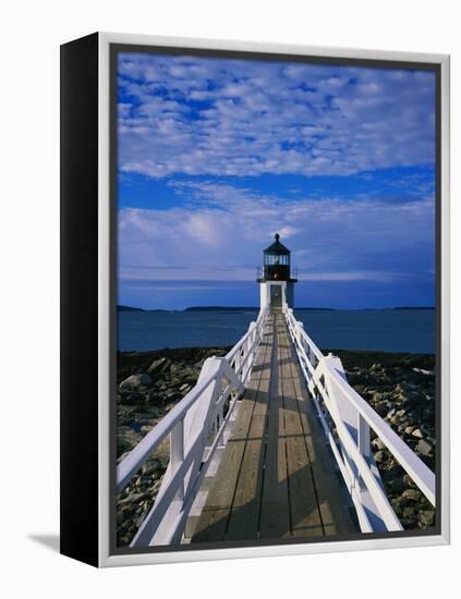 Marshall Point Lighthouse-James Randklev-Framed Premier Image Canvas