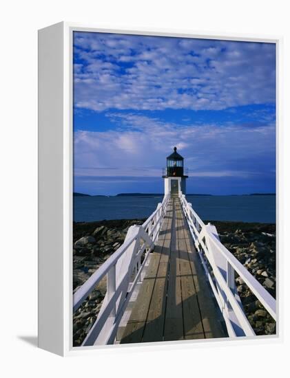Marshall Point Lighthouse-James Randklev-Framed Premier Image Canvas