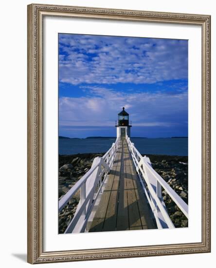 Marshall Point Lighthouse-James Randklev-Framed Photographic Print