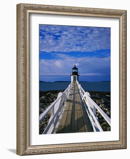 Marshall Point Lighthouse-James Randklev-Framed Photographic Print