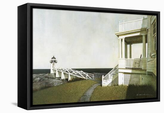 Marshall Point Lighthouse-Zhen-Huan Lu-Framed Premier Image Canvas