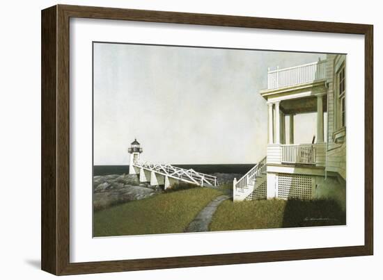 Marshall Point Lighthouse-Zhen-Huan Lu-Framed Giclee Print