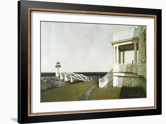 Marshall Point Lighthouse-Zhen-Huan Lu-Framed Giclee Print