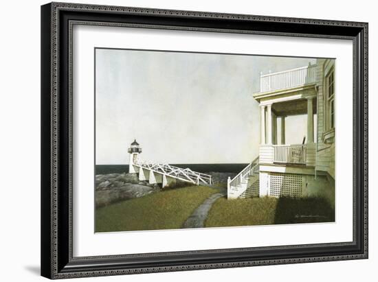 Marshall Point Lighthouse-Zhen-Huan Lu-Framed Giclee Print