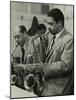 Marshall Royal and Frank Wess, Saxophonists with the Count Basie Orchestra, C1950S-Denis Williams-Mounted Photographic Print