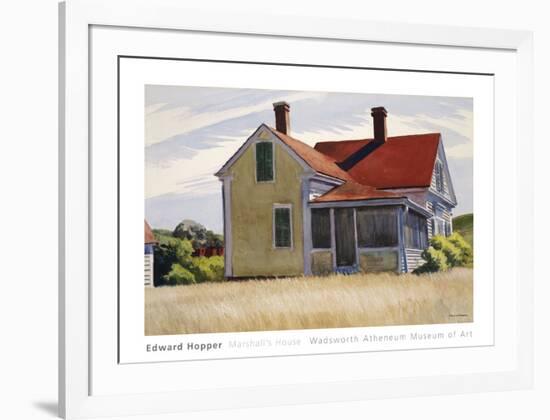 Marshall’s House, 1932-Edward Hopper-Framed Art Print