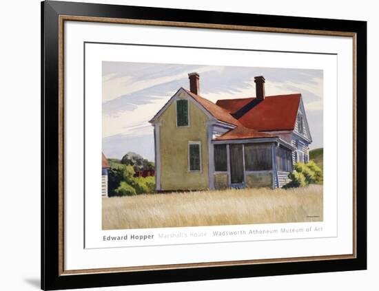 Marshall’s House, 1932-Edward Hopper-Framed Art Print