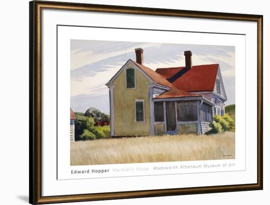 Marshall’s House, 1932-Edward Hopper-Framed Art Print