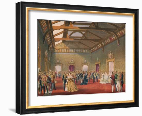 'Marshalling The Procession of the Bride', 1863-Robert Dudley-Framed Giclee Print