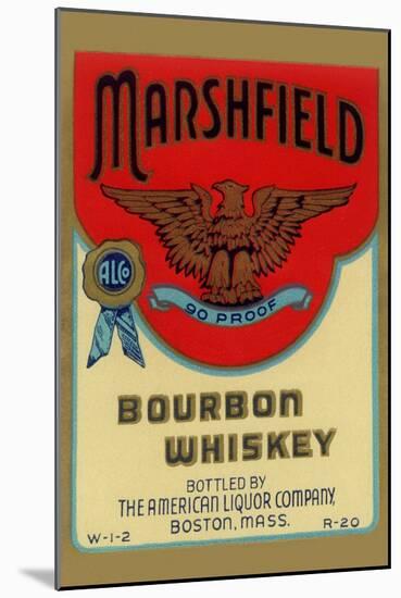 Marshfield Bourbon Whiskey-null-Mounted Art Print