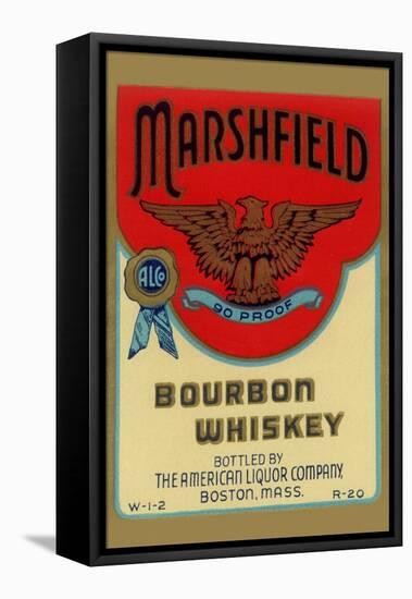 Marshfield Bourbon Whiskey-null-Framed Stretched Canvas