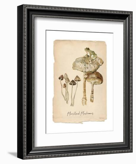 Marshland Mushrooms-Carol Robinson-Framed Art Print