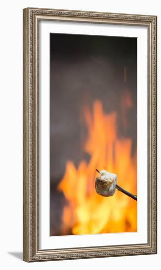 Marshmallow & Campfire-Justin Bailie-Framed Photographic Print