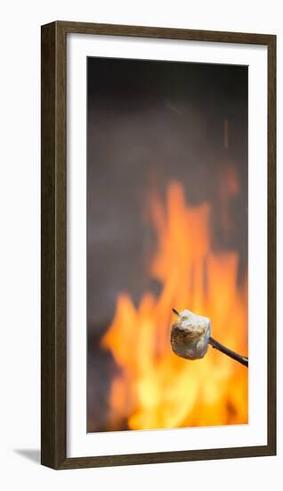 Marshmallow & Campfire-Justin Bailie-Framed Photographic Print