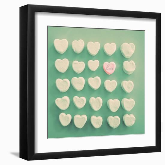 Marshmallow Love-Gail Peck-Framed Art Print