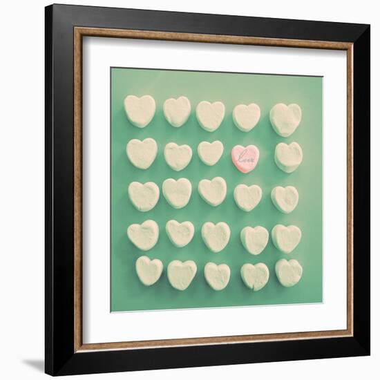 Marshmallow Love-Gail Peck-Framed Art Print