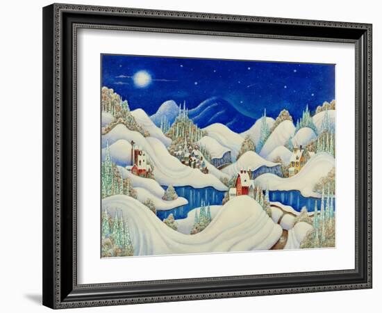 Marshmellow Snow-Bill Bell-Framed Giclee Print