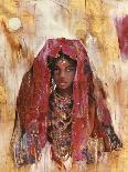 Untitled African Red Wrap-Marta Gottfried-Framed Giclee Print