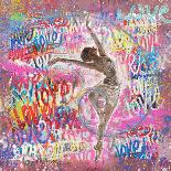 Dancer in Blue I-Marta Wiley-Giclee Print