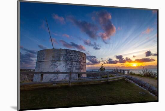 Martello Tower, with walls up to 11 feet thick and surrounded by dry moat, at Ferry Reach-Barry Davis-Mounted Photographic Print