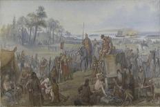 After the Battle of Fyrisvall, C.1890 (Oil on Canvas)-Marten Eskil Winge-Giclee Print