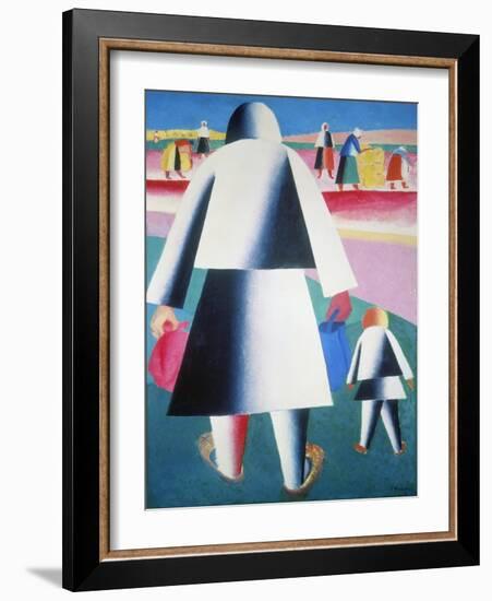 Martha and Vanka-Kasimir Malevich-Framed Giclee Print