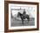 Martha Canary "Calamity Jane" on Horseback Photograph-Lantern Press-Framed Art Print