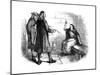 Martha Corey and Her Prosecutors, Salem, Massachusetts, C1692-null-Mounted Giclee Print