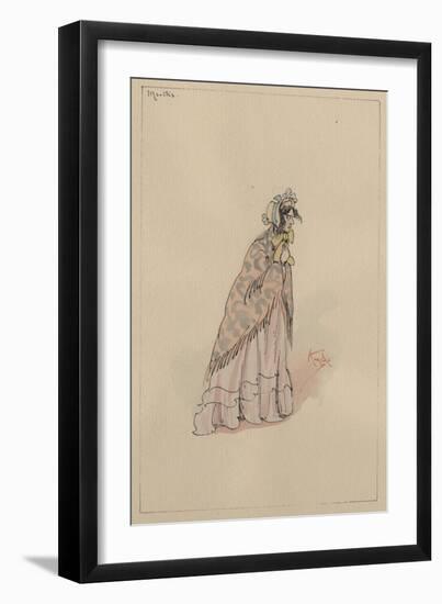 Martha Endell, C.1920s-Joseph Clayton Clarke-Framed Giclee Print