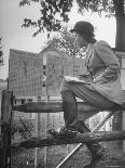 Golfer Mildred "Babe" Didrickson Playing in the Washington Post Golf Tournament-Martha Holmes-Premium Photographic Print