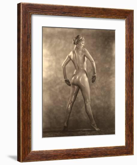 Martha Laber-Nickolas Muray-Framed Art Print