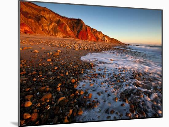 Martha's Vineyard, Ma: Moshup Beach in Aquinnah Formerly known as Gay Head.-Ian Shive-Mounted Photographic Print