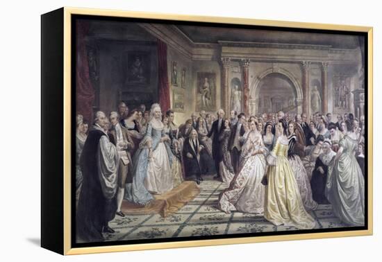 Martha's Washington-Daniel Huntington-Framed Premier Image Canvas