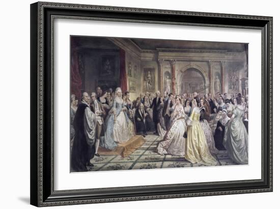 Martha's Washington-Daniel Huntington-Framed Giclee Print