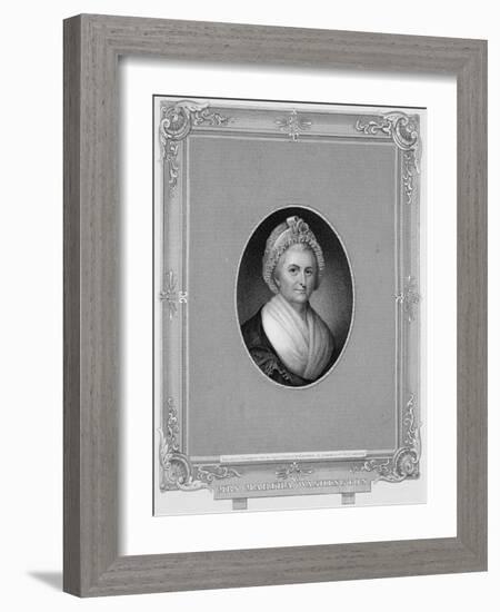 Martha Washington-James Barton Longacre-Framed Giclee Print