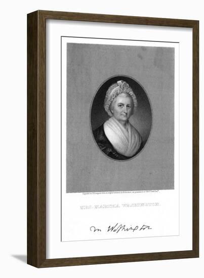 Martha Washington-null-Framed Art Print