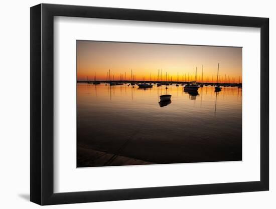 Marthas Vineyard Sunset II-Aledanda-Framed Photographic Print