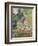 Marthe, Nono and Pierre in the Garden-Henri Lebasque-Framed Giclee Print