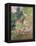 Marthe, Nono and Pierre in the Garden-Henri Lebasque-Framed Premier Image Canvas