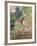 Marthe, Nono and Pierre in the Garden-Henri Lebasque-Framed Giclee Print