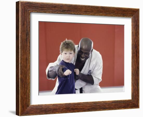 Martial Arts Instruction-null-Framed Photographic Print