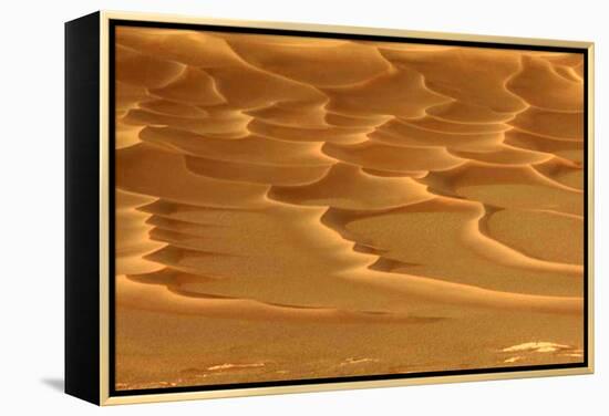 Martian Dunes, Endurance Crater-null-Framed Premier Image Canvas