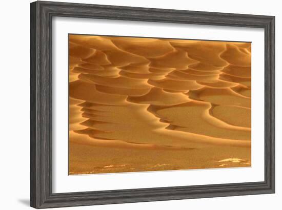 Martian Dunes, Endurance Crater-null-Framed Photographic Print