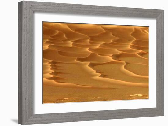 Martian Dunes, Endurance Crater-null-Framed Photographic Print